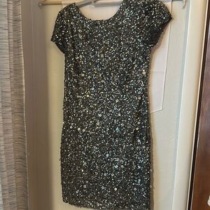 Adrianna Papell sequin dress